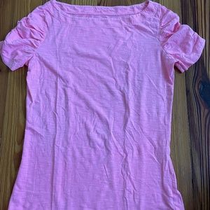 Lilly Pulitzer cotton puff sleeves